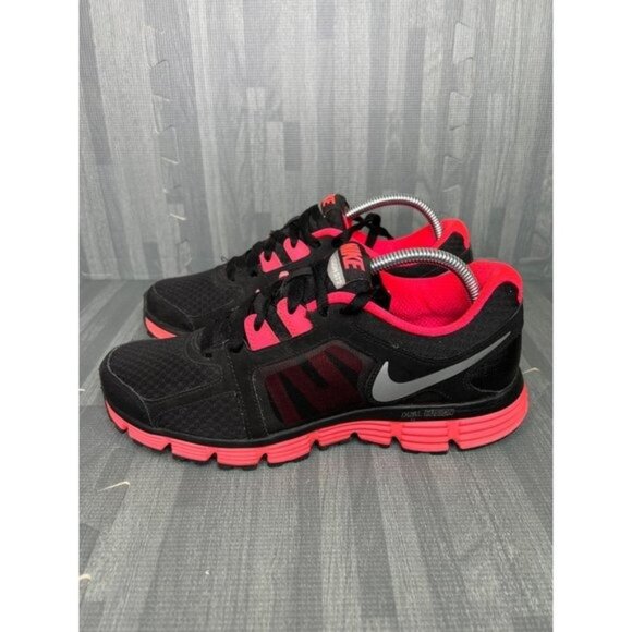 Nike Dual Fusion ST 2  Women 9.5 Black Pink - Picture 1 of 13